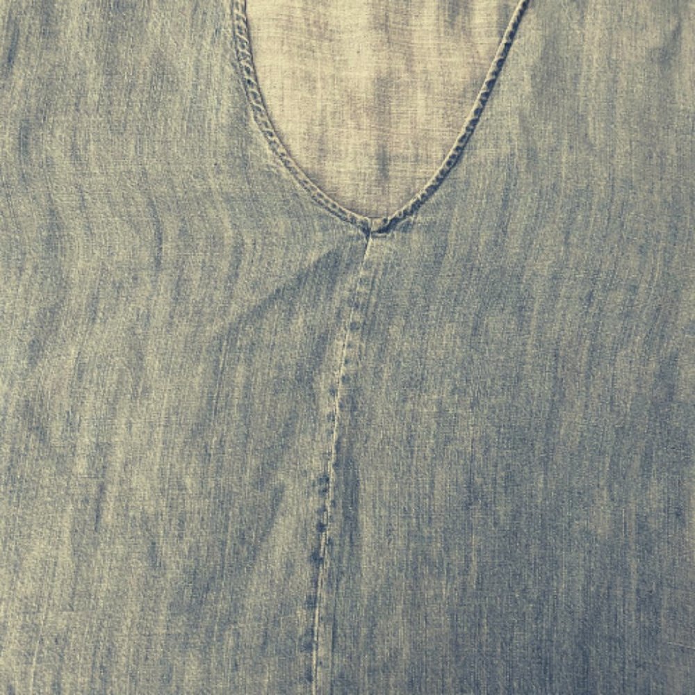 Rails Zimi Linen Blend Denim Chambray Top - image 8